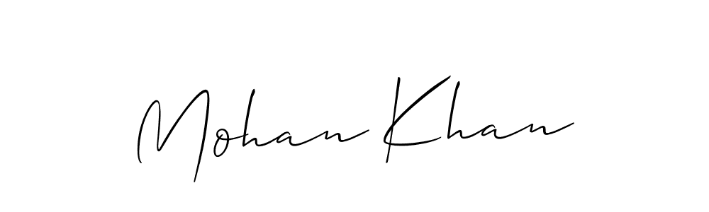 Once you've used our free online signature maker to create your best signature Allison_Script style, it's time to enjoy all of the benefits that Mohan Khan name signing documents. Mohan Khan signature style 2 images and pictures png