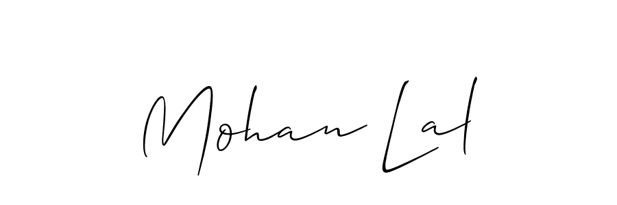 Best and Professional Signature Style for Mohan Lal. Allison_Script Best Signature Style Collection. Mohan Lal signature style 2 images and pictures png