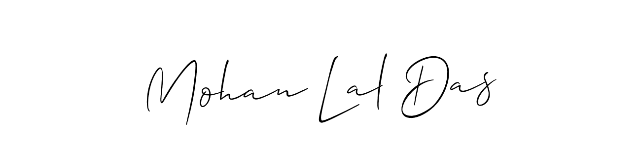 Make a short Mohan Lal Das signature style. Manage your documents anywhere anytime using Allison_Script. Create and add eSignatures, submit forms, share and send files easily. Mohan Lal Das signature style 2 images and pictures png