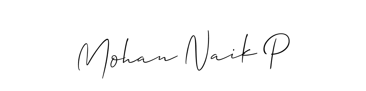 You should practise on your own different ways (Allison_Script) to write your name (Mohan Naik P) in signature. don't let someone else do it for you. Mohan Naik P signature style 2 images and pictures png