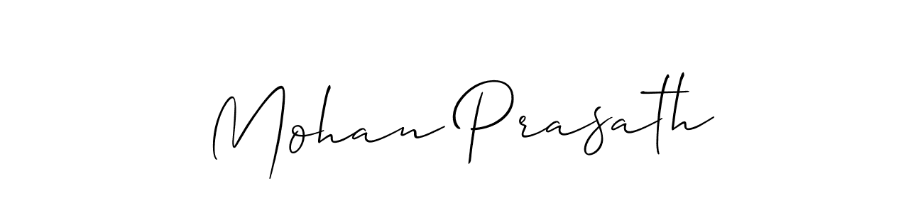 You can use this online signature creator to create a handwritten signature for the name Mohan Prasath. This is the best online autograph maker. Mohan Prasath signature style 2 images and pictures png