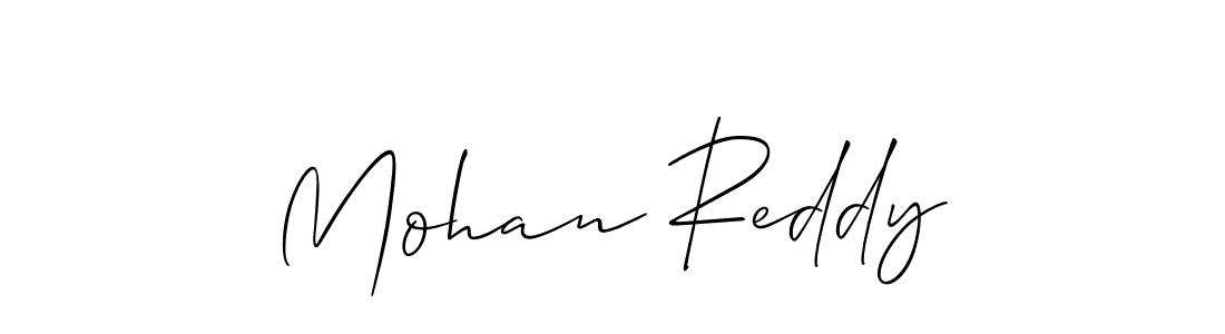 Make a beautiful signature design for name Mohan Reddy. Use this online signature maker to create a handwritten signature for free. Mohan Reddy signature style 2 images and pictures png