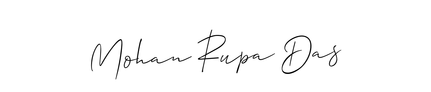 Design your own signature with our free online signature maker. With this signature software, you can create a handwritten (Allison_Script) signature for name Mohan Rupa Das. Mohan Rupa Das signature style 2 images and pictures png