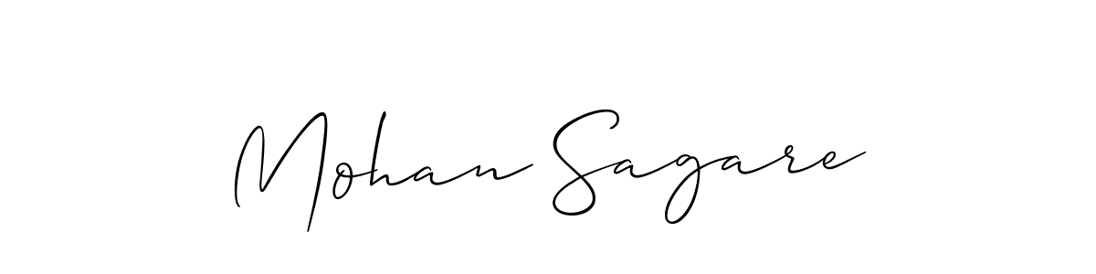 Make a short Mohan Sagare signature style. Manage your documents anywhere anytime using Allison_Script. Create and add eSignatures, submit forms, share and send files easily. Mohan Sagare signature style 2 images and pictures png