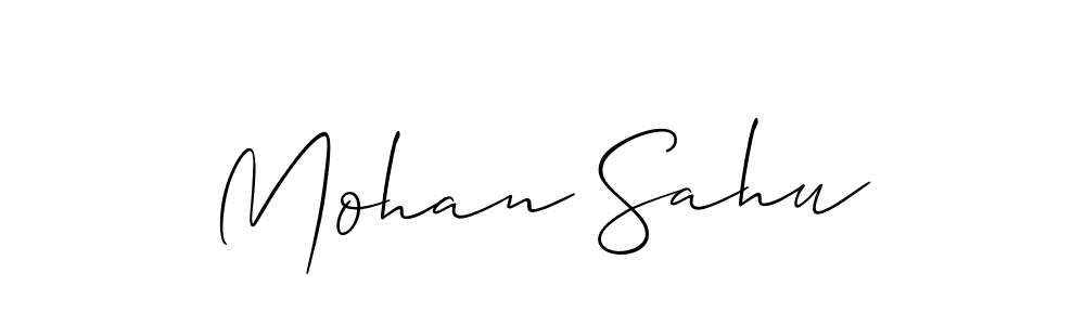 Make a short Mohan Sahu signature style. Manage your documents anywhere anytime using Allison_Script. Create and add eSignatures, submit forms, share and send files easily. Mohan Sahu signature style 2 images and pictures png