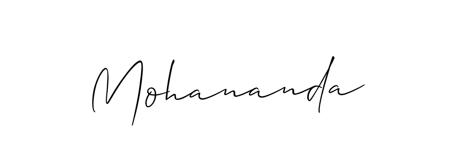 You can use this online signature creator to create a handwritten signature for the name Mohananda. This is the best online autograph maker. Mohananda signature style 2 images and pictures png