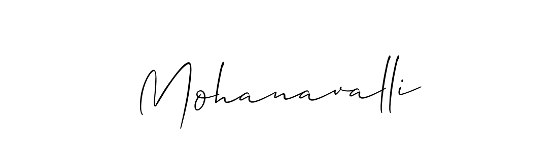 Make a short Mohanavalli signature style. Manage your documents anywhere anytime using Allison_Script. Create and add eSignatures, submit forms, share and send files easily. Mohanavalli signature style 2 images and pictures png