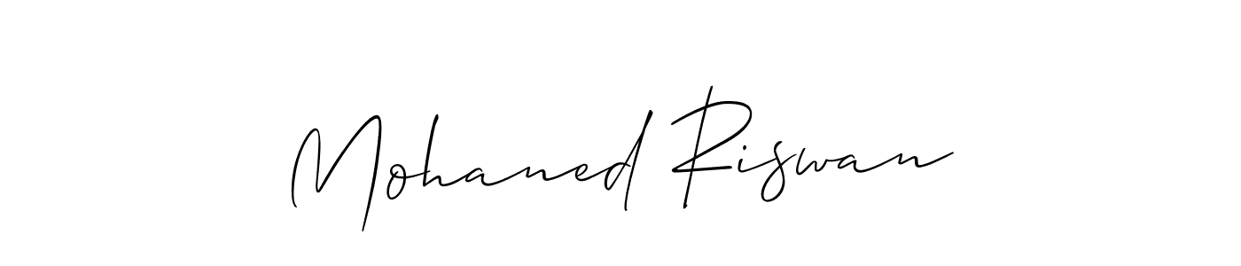 Here are the top 10 professional signature styles for the name Mohaned Riswan. These are the best autograph styles you can use for your name. Mohaned Riswan signature style 2 images and pictures png