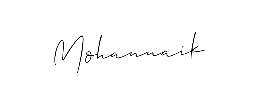 Create a beautiful signature design for name Mohannaik. With this signature (Allison_Script) fonts, you can make a handwritten signature for free. Mohannaik signature style 2 images and pictures png