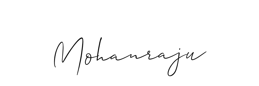 The best way (Allison_Script) to make a short signature is to pick only two or three words in your name. The name Mohanraju include a total of six letters. For converting this name. Mohanraju signature style 2 images and pictures png