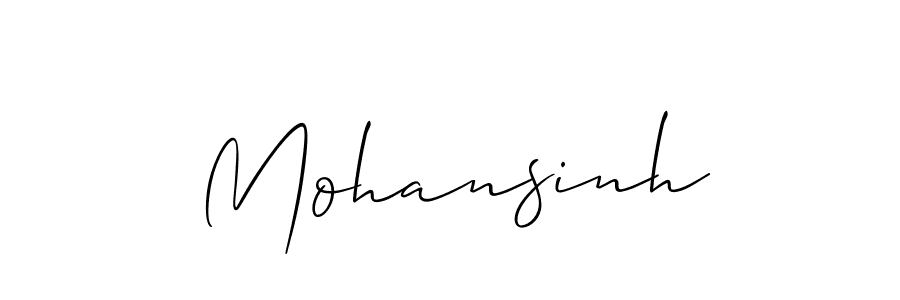 Make a beautiful signature design for name Mohansinh. Use this online signature maker to create a handwritten signature for free. Mohansinh signature style 2 images and pictures png