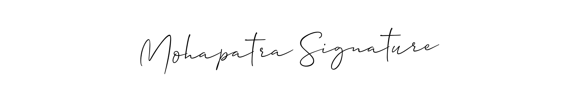 You should practise on your own different ways (Allison_Script) to write your name (Mohapatra Signature) in signature. don't let someone else do it for you. Mohapatra Signature signature style 2 images and pictures png