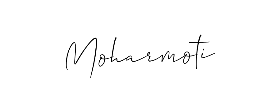How to Draw Moharmoti signature style? Allison_Script is a latest design signature styles for name Moharmoti. Moharmoti signature style 2 images and pictures png