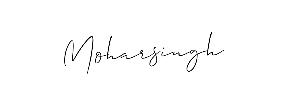 You should practise on your own different ways (Allison_Script) to write your name (Moharsingh) in signature. don't let someone else do it for you. Moharsingh signature style 2 images and pictures png