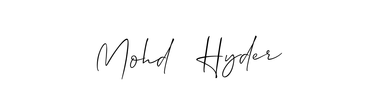 This is the best signature style for the Mohd   Hyder name. Also you like these signature font (Allison_Script). Mix name signature. Mohd   Hyder signature style 2 images and pictures png