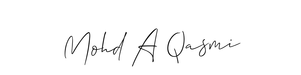 This is the best signature style for the Mohd A Qasmi name. Also you like these signature font (Allison_Script). Mix name signature. Mohd A Qasmi signature style 2 images and pictures png
