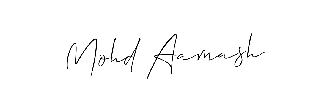 Make a short Mohd Aamash signature style. Manage your documents anywhere anytime using Allison_Script. Create and add eSignatures, submit forms, share and send files easily. Mohd Aamash signature style 2 images and pictures png