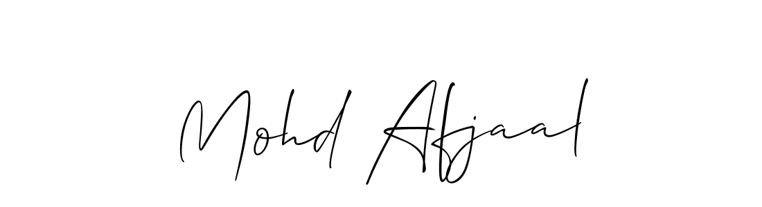 You should practise on your own different ways (Allison_Script) to write your name (Mohd Afjaal) in signature. don't let someone else do it for you. Mohd Afjaal signature style 2 images and pictures png