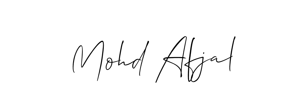 Allison_Script is a professional signature style that is perfect for those who want to add a touch of class to their signature. It is also a great choice for those who want to make their signature more unique. Get Mohd Afjal name to fancy signature for free. Mohd Afjal signature style 2 images and pictures png