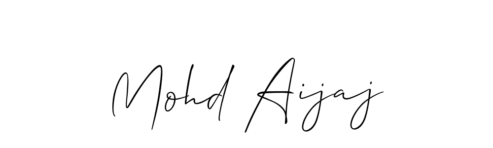 Make a beautiful signature design for name Mohd Aijaj. Use this online signature maker to create a handwritten signature for free. Mohd Aijaj signature style 2 images and pictures png
