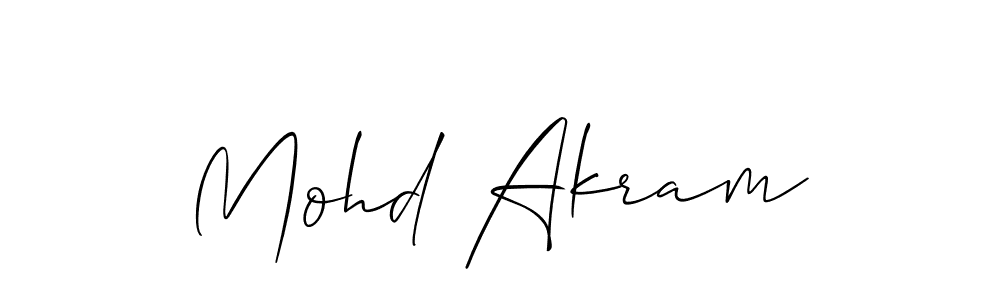 You can use this online signature creator to create a handwritten signature for the name Mohd Akram. This is the best online autograph maker. Mohd Akram signature style 2 images and pictures png