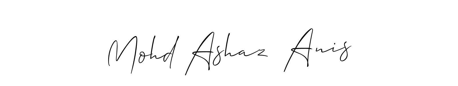 See photos of Mohd Ashaz  Anis official signature by Spectra . Check more albums & portfolios. Read reviews & check more about Allison_Script font. Mohd Ashaz  Anis signature style 2 images and pictures png