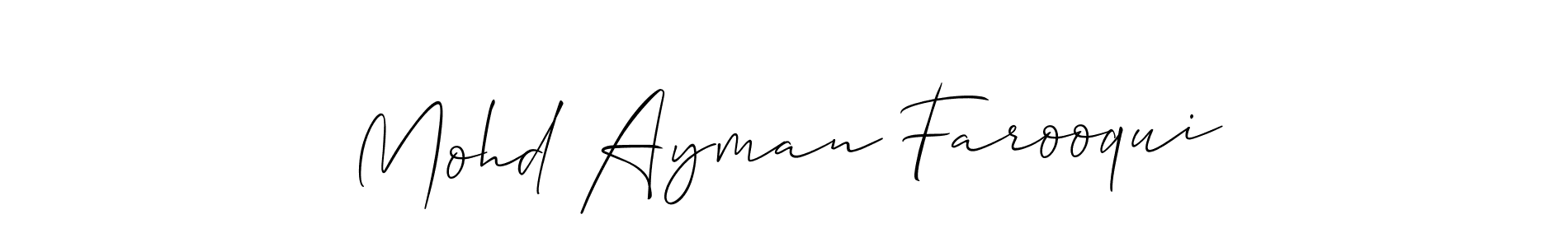 Best and Professional Signature Style for Mohd Ayman Farooqui. Allison_Script Best Signature Style Collection. Mohd Ayman Farooqui signature style 2 images and pictures png
