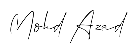 Also You can easily find your signature by using the search form. We will create Mohd Azad name handwritten signature images for you free of cost using Allison_Script sign style. Mohd Azad signature style 2 images and pictures png