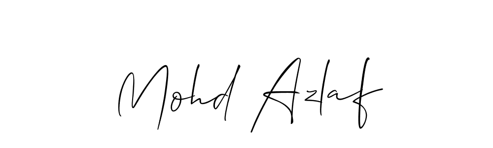 Once you've used our free online signature maker to create your best signature Allison_Script style, it's time to enjoy all of the benefits that Mohd Azlaf name signing documents. Mohd Azlaf signature style 2 images and pictures png