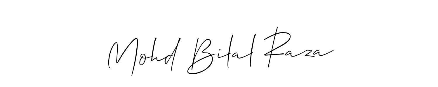 You can use this online signature creator to create a handwritten signature for the name Mohd Bilal Raza. This is the best online autograph maker. Mohd Bilal Raza signature style 2 images and pictures png