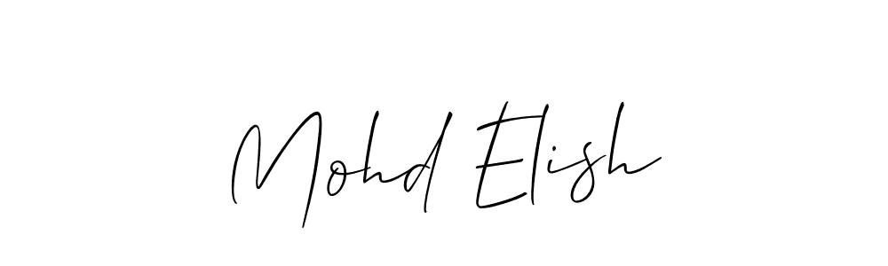 Here are the top 10 professional signature styles for the name Mohd Elish. These are the best autograph styles you can use for your name. Mohd Elish signature style 2 images and pictures png