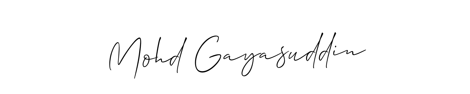 Similarly Allison_Script is the best handwritten signature design. Signature creator online .You can use it as an online autograph creator for name Mohd Gayasuddin. Mohd Gayasuddin signature style 2 images and pictures png