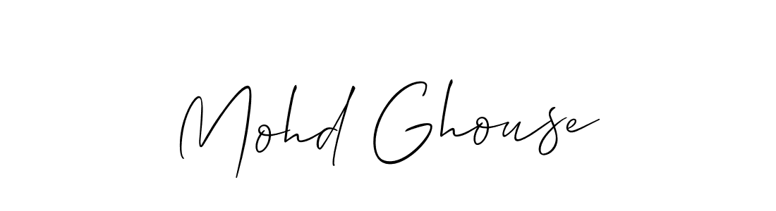 Make a beautiful signature design for name Mohd Ghouse. Use this online signature maker to create a handwritten signature for free. Mohd Ghouse signature style 2 images and pictures png