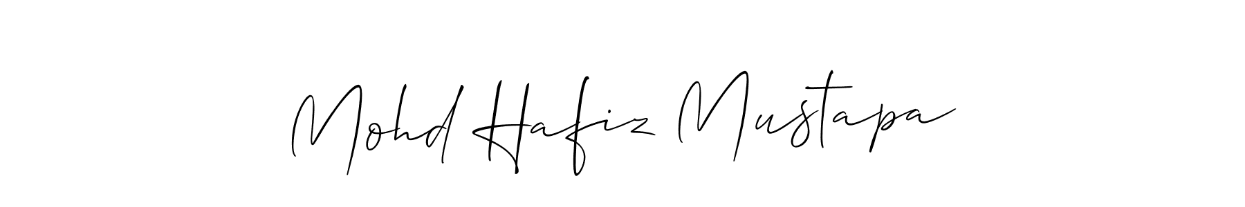 You can use this online signature creator to create a handwritten signature for the name Mohd Hafiz Mustapa. This is the best online autograph maker. Mohd Hafiz Mustapa signature style 2 images and pictures png