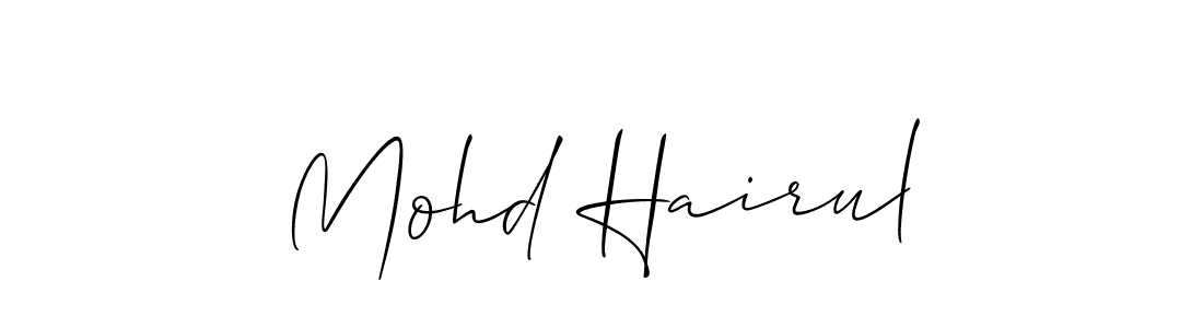 This is the best signature style for the Mohd Hairul name. Also you like these signature font (Allison_Script). Mix name signature. Mohd Hairul signature style 2 images and pictures png