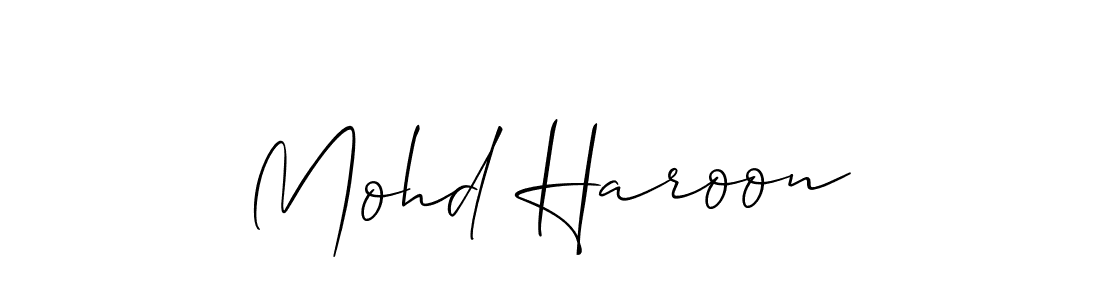 You can use this online signature creator to create a handwritten signature for the name Mohd Haroon. This is the best online autograph maker. Mohd Haroon signature style 2 images and pictures png