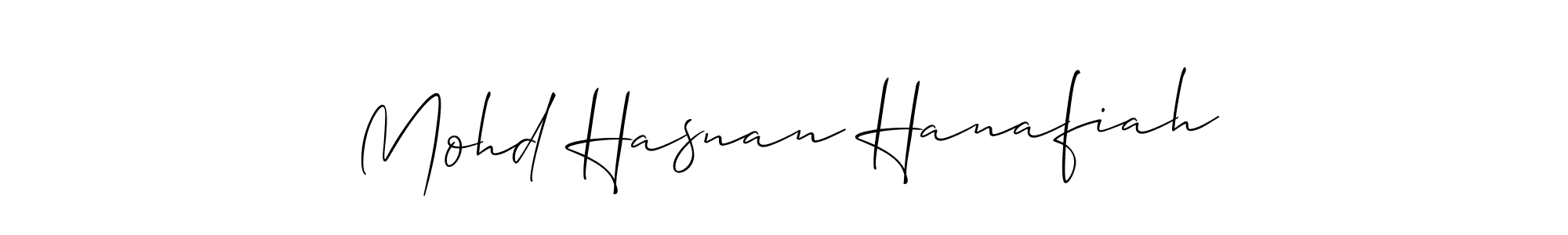 Once you've used our free online signature maker to create your best signature Allison_Script style, it's time to enjoy all of the benefits that Mohd Hasnan Hanafiah name signing documents. Mohd Hasnan Hanafiah signature style 2 images and pictures png