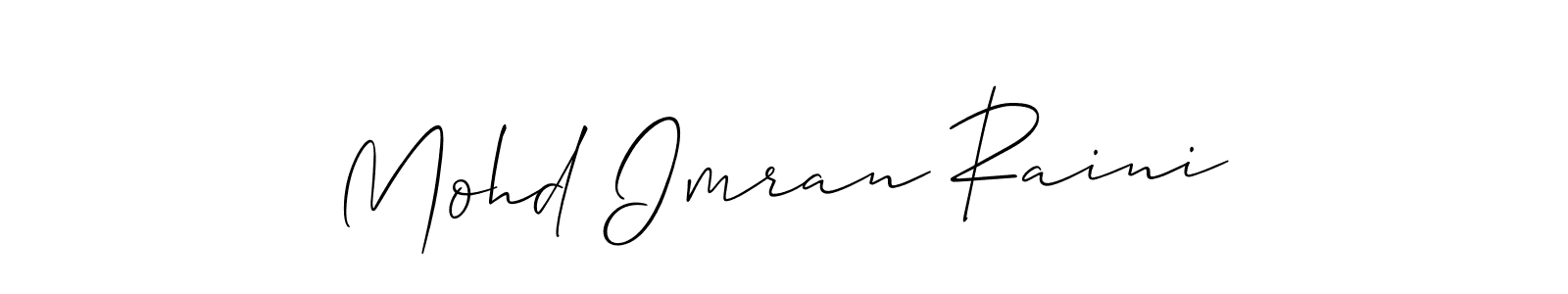 Here are the top 10 professional signature styles for the name Mohd Imran Raini. These are the best autograph styles you can use for your name. Mohd Imran Raini signature style 2 images and pictures png