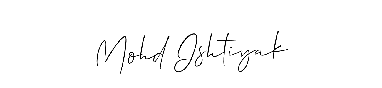 Here are the top 10 professional signature styles for the name Mohd Ishtiyak. These are the best autograph styles you can use for your name. Mohd Ishtiyak signature style 2 images and pictures png
