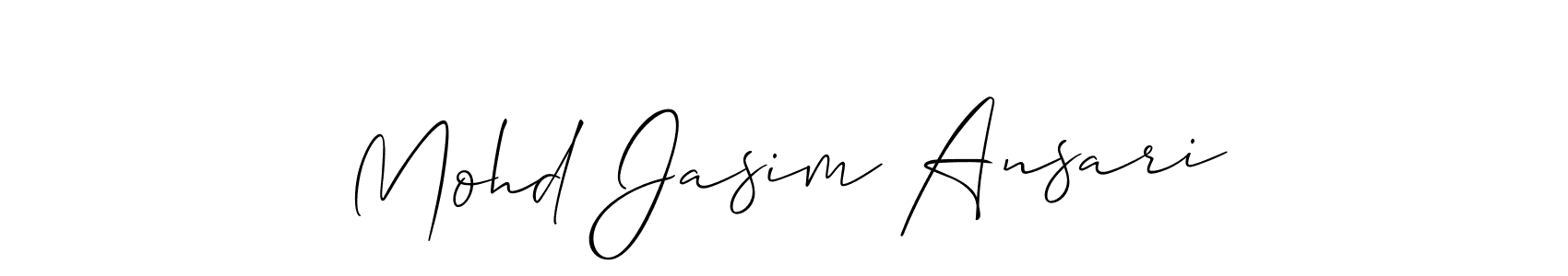 You can use this online signature creator to create a handwritten signature for the name Mohd Jasim Ansari. This is the best online autograph maker. Mohd Jasim Ansari signature style 2 images and pictures png