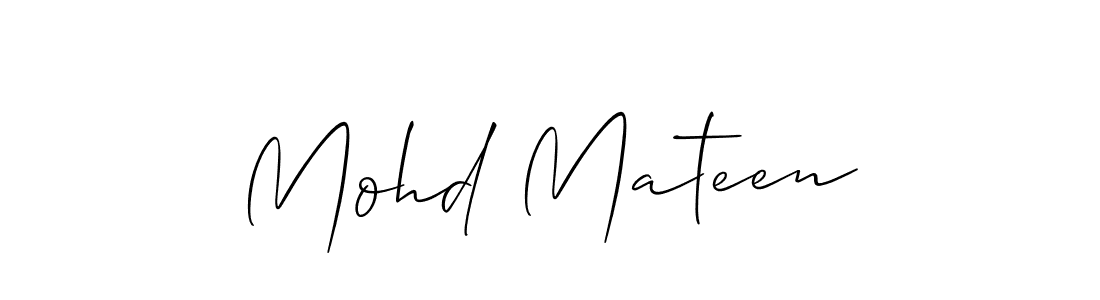 You can use this online signature creator to create a handwritten signature for the name Mohd Mateen. This is the best online autograph maker. Mohd Mateen signature style 2 images and pictures png