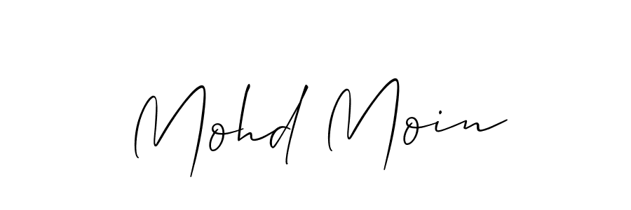 Make a beautiful signature design for name Mohd Moin. Use this online signature maker to create a handwritten signature for free. Mohd Moin signature style 2 images and pictures png