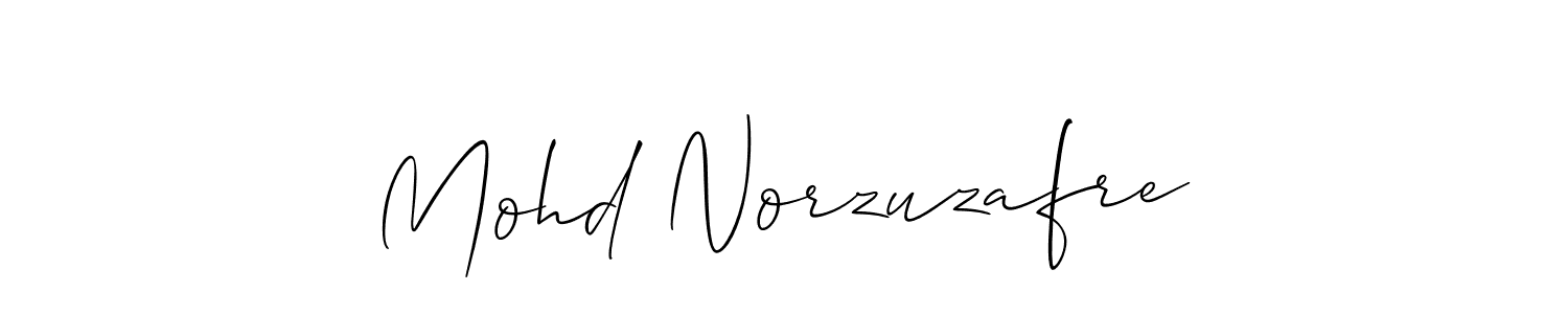 Once you've used our free online signature maker to create your best signature Allison_Script style, it's time to enjoy all of the benefits that Mohd Norzuzafre name signing documents. Mohd Norzuzafre signature style 2 images and pictures png