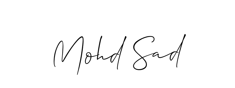 Here are the top 10 professional signature styles for the name Mohd Sad. These are the best autograph styles you can use for your name. Mohd Sad signature style 2 images and pictures png