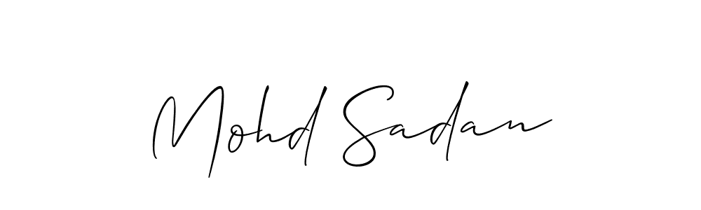 How to Draw Mohd Sadan signature style? Allison_Script is a latest design signature styles for name Mohd Sadan. Mohd Sadan signature style 2 images and pictures png