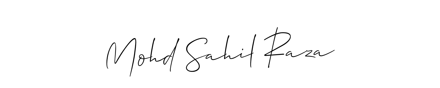 Here are the top 10 professional signature styles for the name Mohd Sahil Raza. These are the best autograph styles you can use for your name. Mohd Sahil Raza signature style 2 images and pictures png
