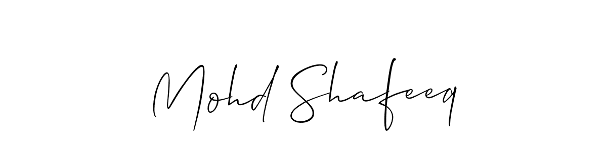 Best and Professional Signature Style for Mohd Shafeeq. Allison_Script Best Signature Style Collection. Mohd Shafeeq signature style 2 images and pictures png