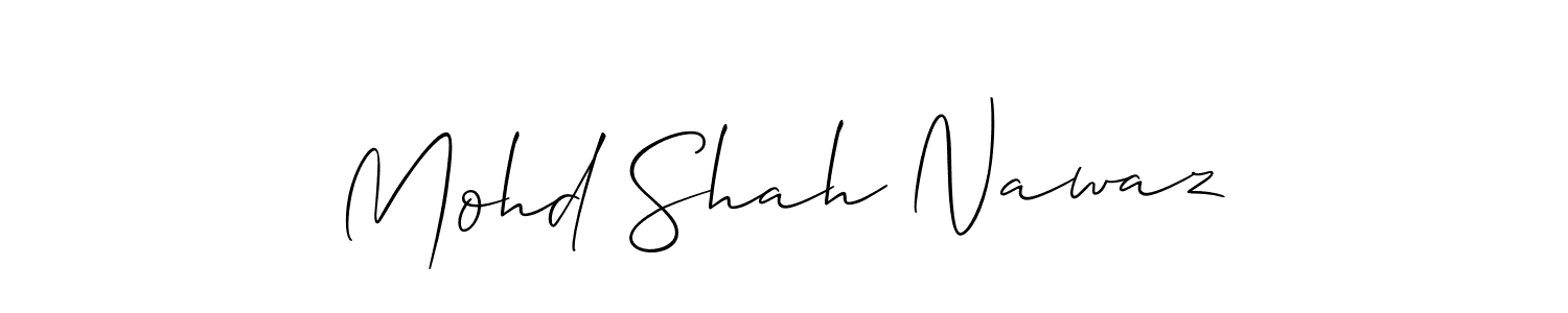 Also You can easily find your signature by using the search form. We will create Mohd Shah Nawaz name handwritten signature images for you free of cost using Allison_Script sign style. Mohd Shah Nawaz signature style 2 images and pictures png