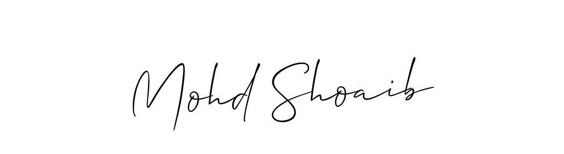 How to Draw Mohd Shoaib signature style? Allison_Script is a latest design signature styles for name Mohd Shoaib. Mohd Shoaib signature style 2 images and pictures png