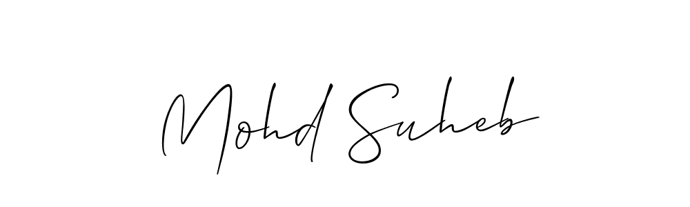 Also You can easily find your signature by using the search form. We will create Mohd Suheb name handwritten signature images for you free of cost using Allison_Script sign style. Mohd Suheb signature style 2 images and pictures png
